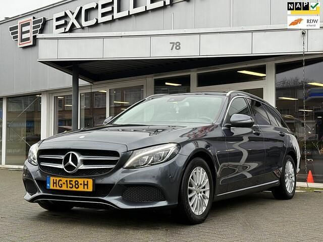 Grijs Gebruikt 2015 Mercedes C180 Edition Stationwagen | € 9.950 (Duur) - Afbeelding 1/4