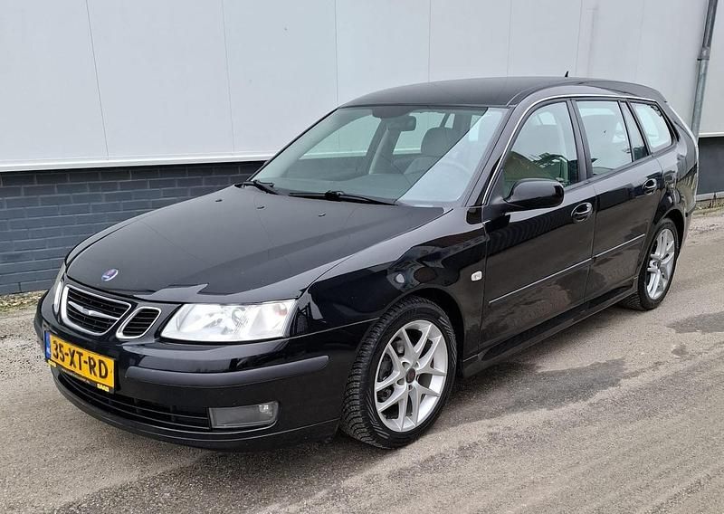 Occasion Saab 9-3 Linear 2007 Zwart Stationwagen