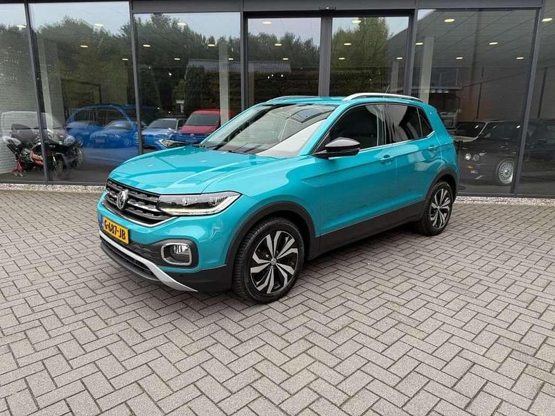 Groen Gebruikt 2019 VW T-Cross Style SUV | € 16.750 (Eerlijke prijs) - Afbeelding 1/4