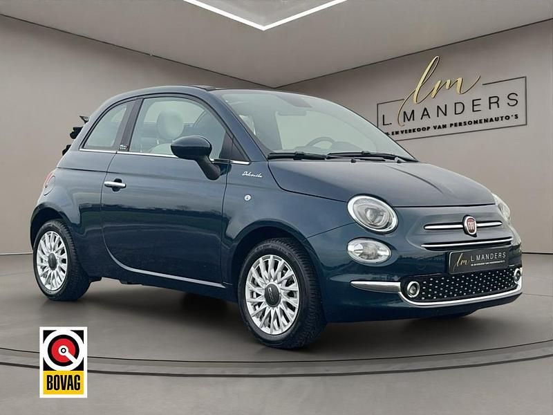 Blauw Occasion 2023 Fiat 500C Dolcevita Cabriolet | € 16.495 (Eerlijke prijs) - Afbeelding 1/4