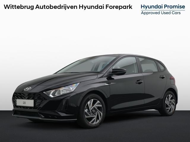 Phantom black (donker zwart metallic) Nieuw 2025 Hyundai i20 Comfort Hatchback | € 23.425 (Iets duurder) - Afbeelding 1/1