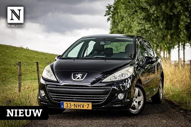 Zwart Gebruikt 2010 Peugeot 207 Style Hatchback | € 2.740 (Goede deal) - Afbeelding 1/4
