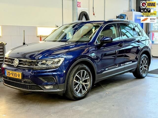 Blauw (metallic) Occasion 2019 VW Tiguan SUV | € 19.991 (Super prijs) - Afbeelding 1/4