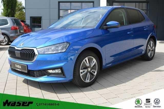 Blauw Gebruikt 2021 Skoda Fabia Ambition Sedan | € 23.790 (Eerlijke prijs) - Afbeelding 1/4