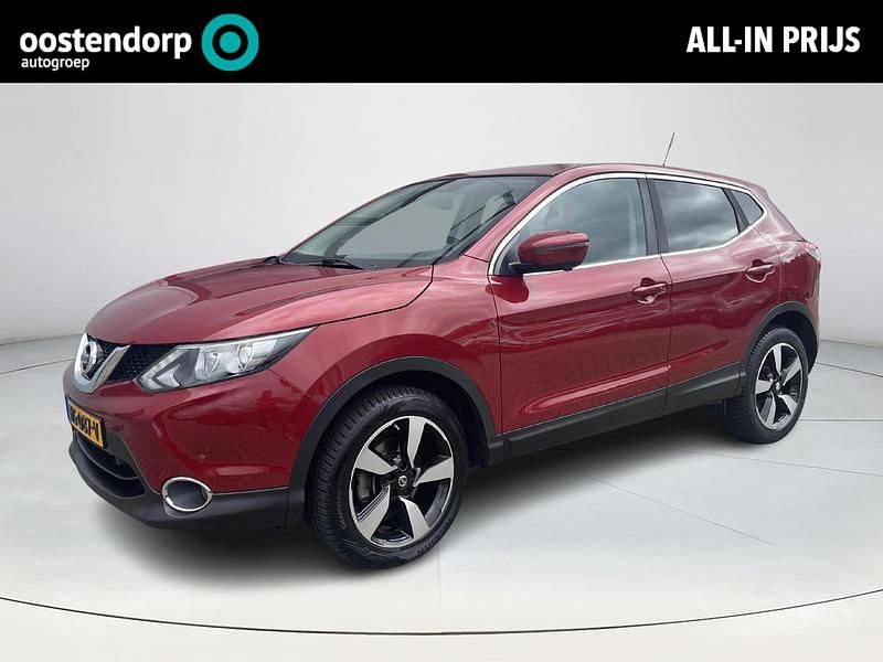 Rood Gebruikt 2015 Nissan Qashqai SUV | € 15.650 (Eerlijke prijs) - Afbeelding 1/4