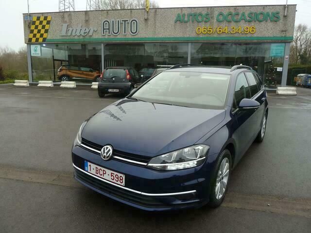 Blauw Gebruikt 2018 VW Golf VII Trendline Sedan | € 15.900 (Eerlijke prijs) - Afbeelding 1/4