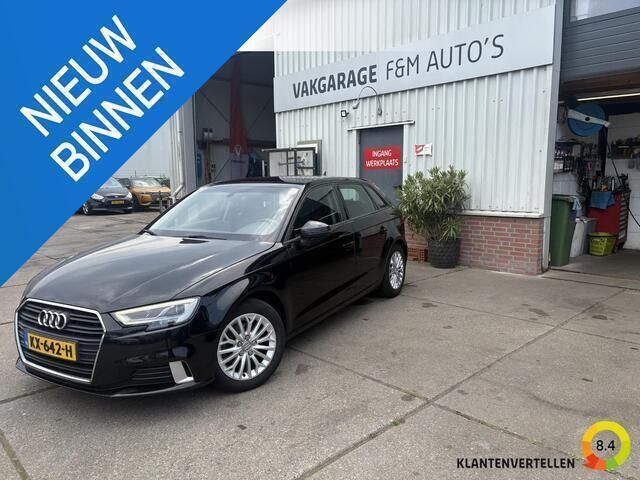Zwart, metallic lak Gebruikt 2017 Audi A3 Sportback Sport Hatchback | € 9.950 (Duur) - Afbeelding 1/4
