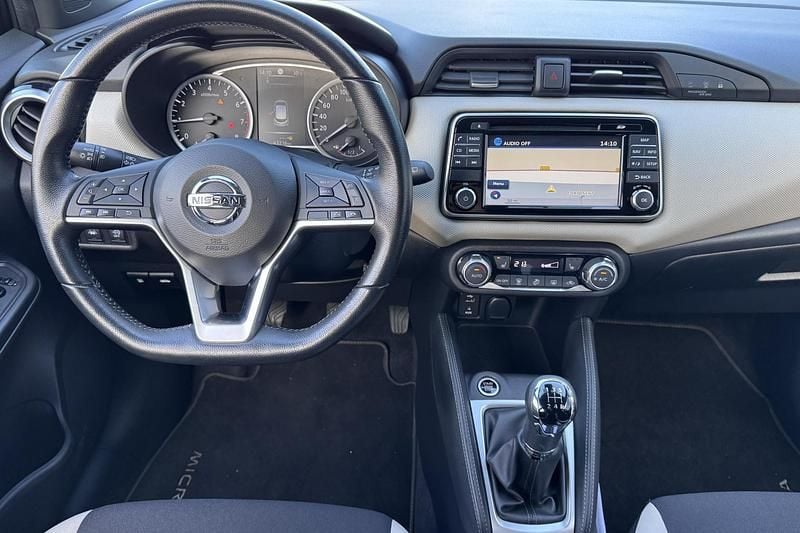 Occasion Nissan Micra N-Connecta 90 PK (66 kW) 2019 Zwart Hatchback