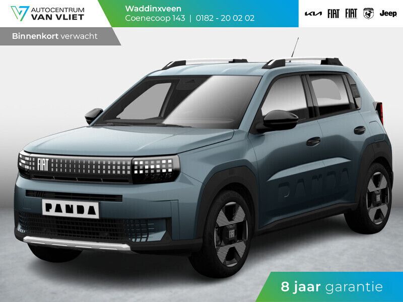 Blauw Nieuw 2025 Fiat Panda La Prima Hatchback | € 29.694 (Eerlijke prijs) - Afbeelding 1/4