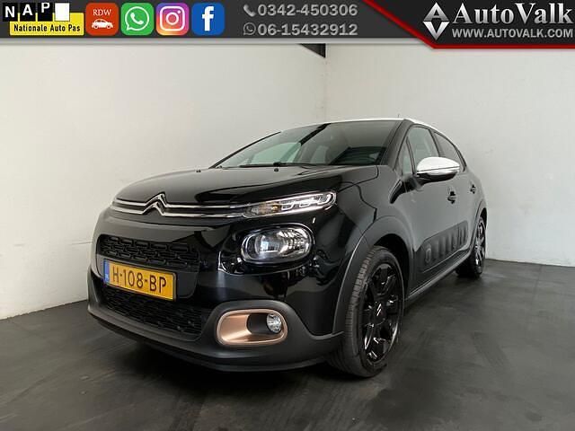 Zwart Gebruikt 2020 Citroën C3 Origins Hatchback | € 10.949 (Goede deal) - Afbeelding 1/4