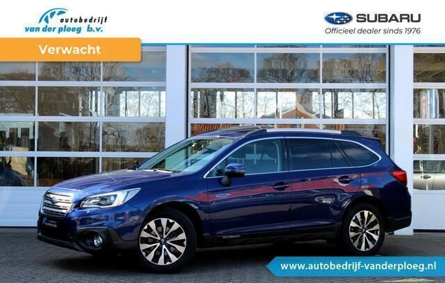 Blauw, metallic lak Gebruikt 2017 Subaru Outback Premium SUV | € 28.950 (Eerlijke prijs) - Afbeelding 1/4