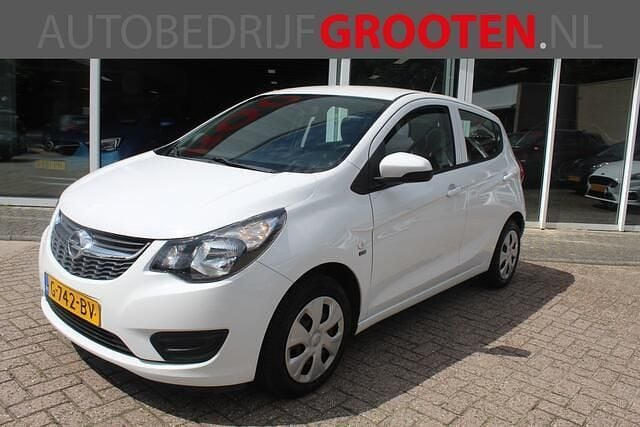 Wit Gebruikt 2019 Opel Karl Edition Hatchback | € 7.999 (Super prijs) - Afbeelding 1/4