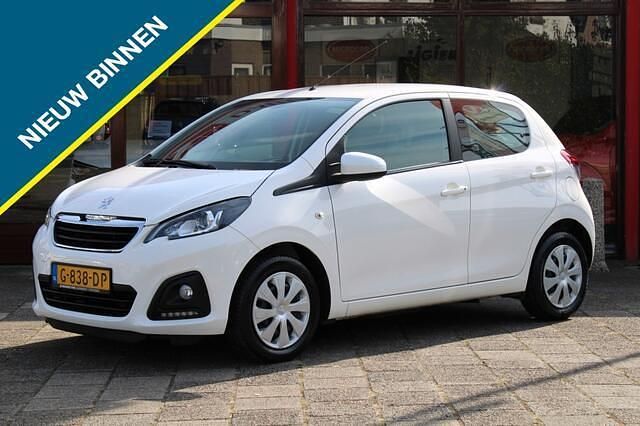 Wit Gebruikt 2019 Peugeot 108 Active Hatchback | € 9.150 (Eerlijke prijs) - Afbeelding 1/4
