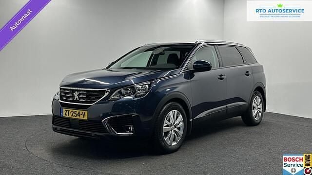 Blauw Gebruikt 2019 Peugeot 5008 Active SUV | € 18.500 (Eerlijke prijs) - Afbeelding 1/4