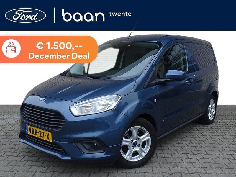 Blauw Gebruikt 2022 Ford Transit Limited Van | € 11.995 (Super prijs) - Afbeelding 1/4