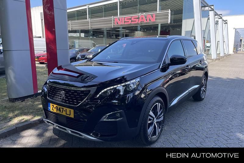 Zwart Gebruikt 2020 Peugeot 5008 Premium MPV | € 21.900 (Eerlijke prijs) - Afbeelding 1/4