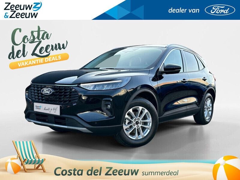Zwart Nieuw 2025 Ford Kuga Titanium SUV | € 41.052 (Goede deal) - Afbeelding 1/4