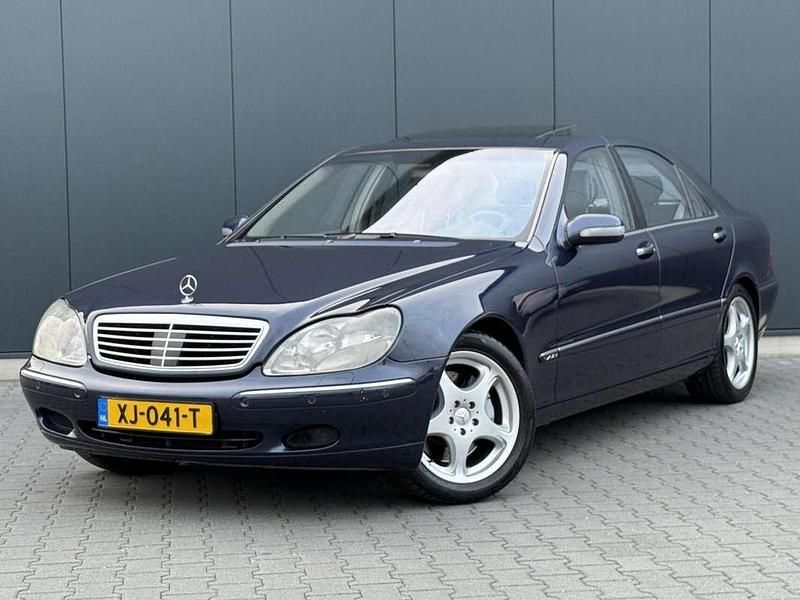 Blauw Gebruikt 2000 Mercedes S600 Sedan | € 13.990 (Duur) - Afbeelding 1/4