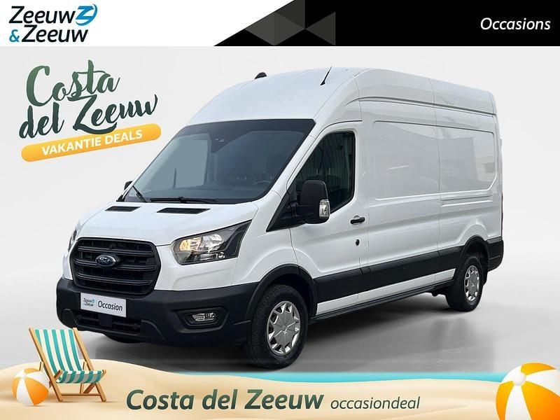 Frozen white (licht wit) Gebruikt 2022 Ford Transit Trend Van | € 22.945 (Goede deal) - Afbeelding 1/4