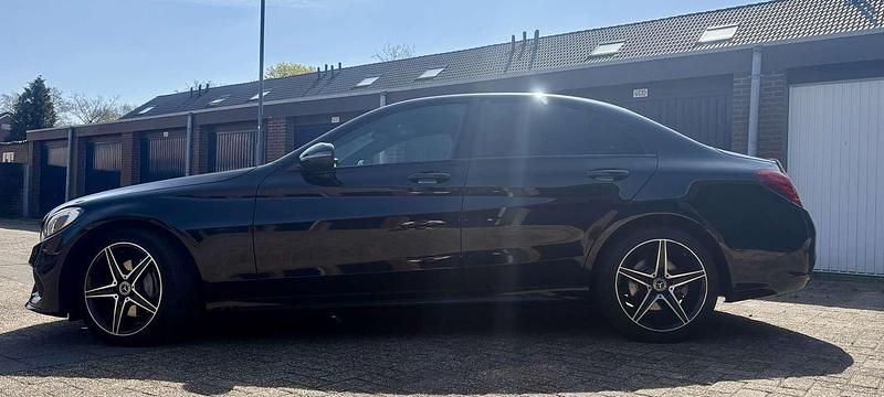 Occasion Mercedes C160 AMG 129 PK (94 kW) 2018 Zwart Coupé