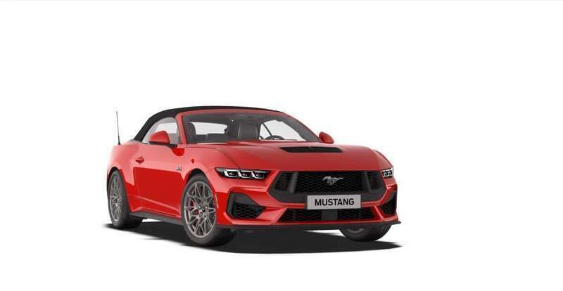 Rood Nieuw 2024 Ford Mustang GT Convertible Cabriolet | € 144.850 - Afbeelding 1/4
