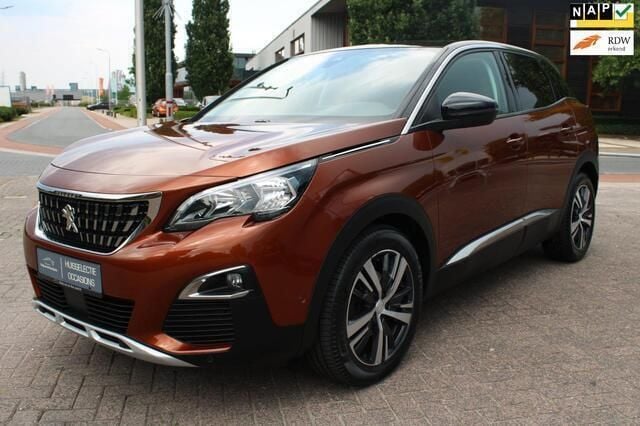 Bruin Gebruikt 2018 Peugeot 3008 Allure SUV | € 13.950 (Goede deal) - Afbeelding 1/4
