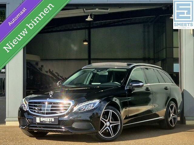 Zwart Gebruikt 2014 Mercedes C250 Ambition Stationwagen | € 18.500 (Eerlijke prijs) - Afbeelding 1/4