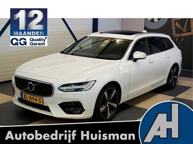 Wit Gebruikt 2018 Volvo V90 R-Design Stationwagen | € 26.888 (Eerlijke prijs) - Afbeelding 1/4