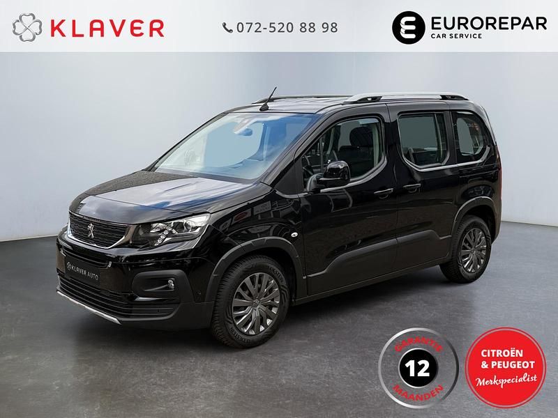 Zwart Gebruikt 2019 Peugeot Rifter Allure MPV | € 19.950 (Eerlijke prijs) - Afbeelding 1/4