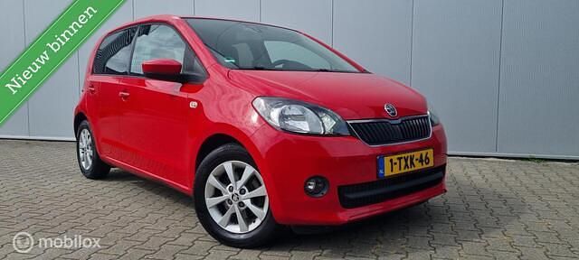 Rood Gebruikt 2014 Skoda Citigo Elegance Hatchback | € 4.990 (Iets duurder) - Afbeelding 1/4