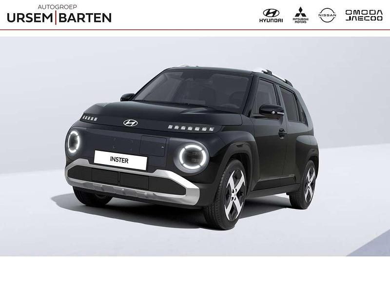 Zwart Nieuw 2025 Hyundai Inster Hatchback | € 30.380 - Afbeelding 1/4