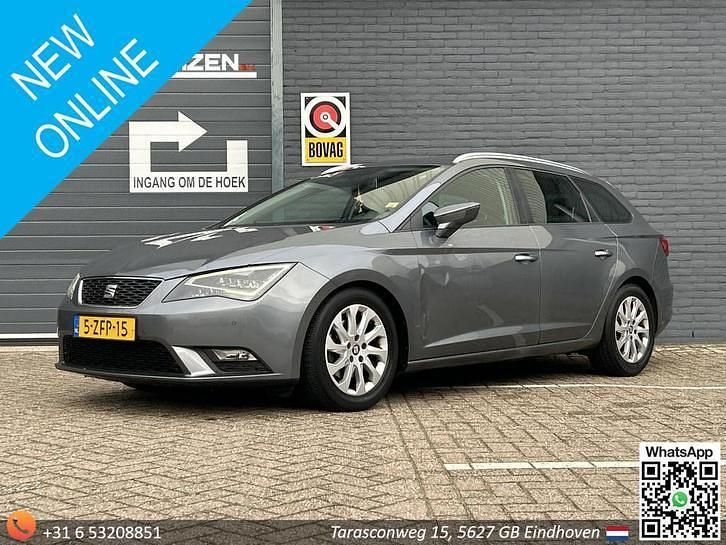 Grijs Gebruikt 2014 Seat Leon ST Ecomotive Stationwagen | € 4.850 - Afbeelding 1/4
