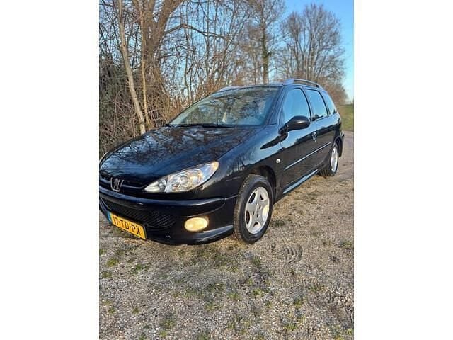 Occasion Peugeot 206 75 PK (55 kW) 2006 Zwart Stationwagen
