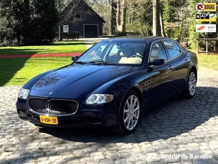 Blauw Gebruikt 2007 Maserati Quattroporte Sedan | € 27.995 (Duur) - Afbeelding 1/4