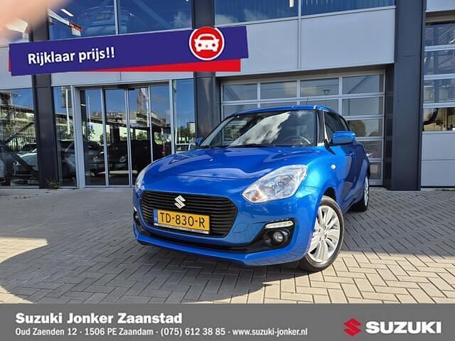 Blauw Gebruikt 2018 Suzuki Swift Hatchback | € 14.750 (Eerlijke prijs) - Afbeelding 1/4