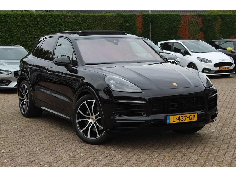 Zwart Gebruikt 2021 Porsche Cayenne SUV | € 67.950 (Super prijs) - Afbeelding 1/4