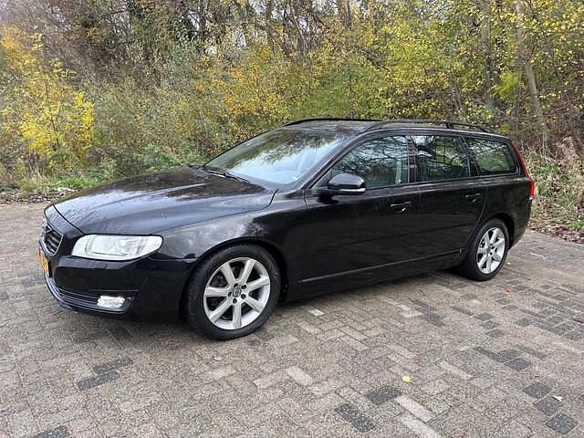 Zwart Gebruikt 2016 Volvo V70 Standard Stationwagen | € 10.600 (Super prijs) - Afbeelding 1/4
