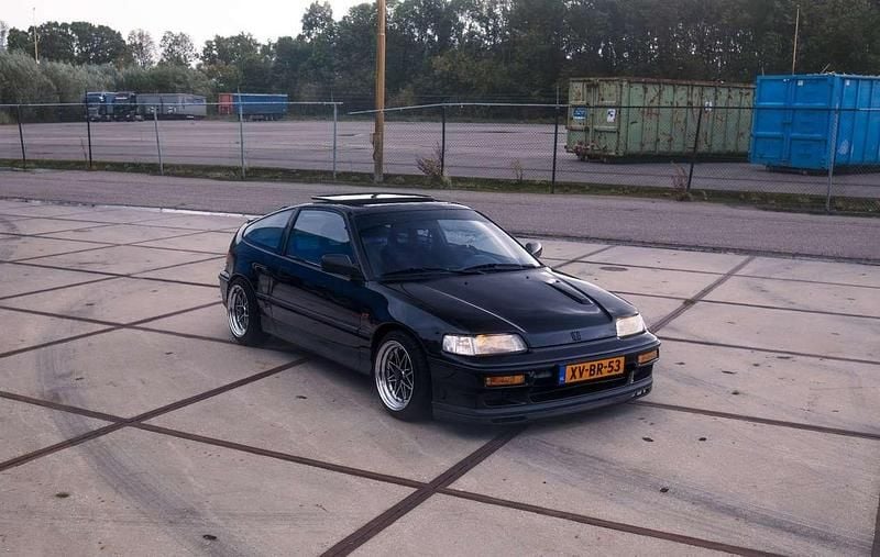Zwart Gebruikt 1991 Honda Civic Coupé | € 7.000 - Afbeelding 1/4