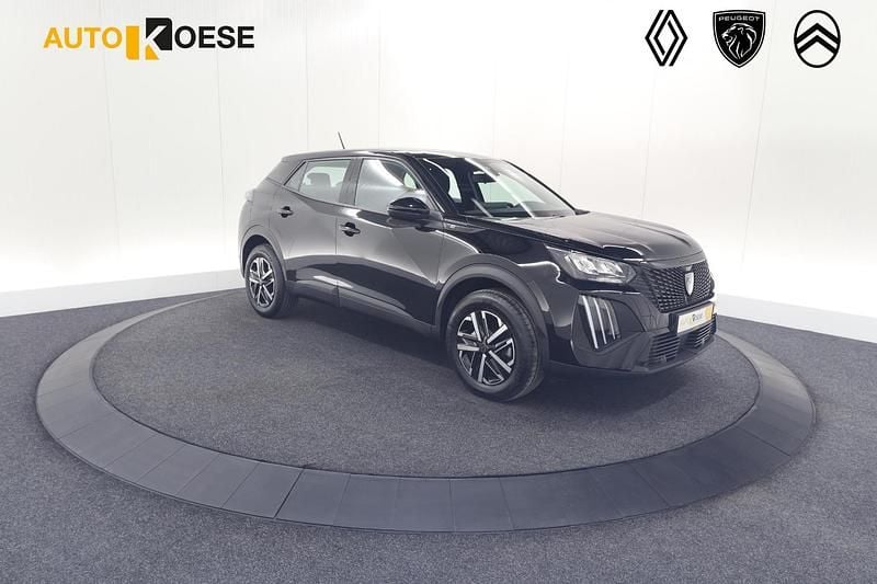 Zwart Gebruikt 2024 Peugeot e-2008 Active SUV | € 25.295 (Eerlijke prijs) - Afbeelding 1/4