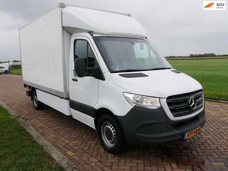 Wit Gebruikt 2023 Mercedes Sprinter Van | € 20.999 (Super prijs) - Afbeelding 1/3