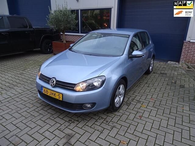 Blauw Gebruikt 2009 VW Golf VI Comfortline Hatchback | € 3.450 (Goede deal) - Afbeelding 1/4