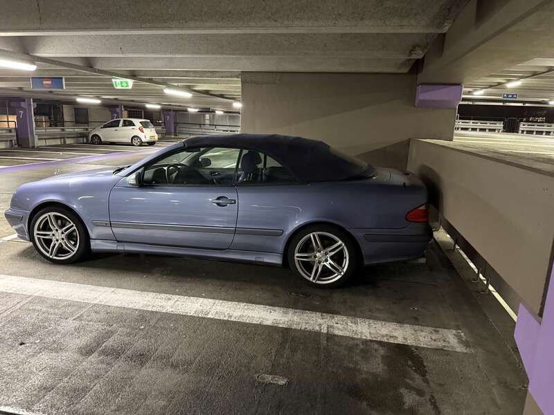 Blauw Gebruikt 1999 Mercedes CLK320 Elegance Cabriolet | € 2.299 - Afbeelding 1/4