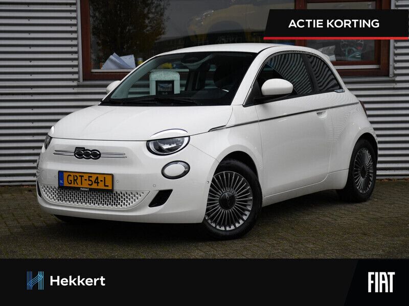 Wit Gebruikt 2024 Fiat 500e Hatchback | € 31.995 (Iets duurder) - Afbeelding 1/4