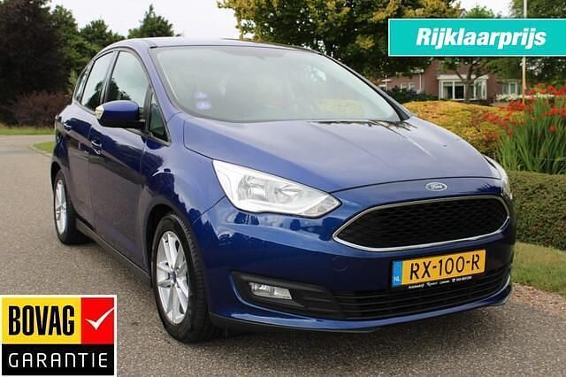Blauw Gebruikt 2018 Ford C-MAX Trend MPV | € 11.850 (Eerlijke prijs) - Afbeelding 1/4