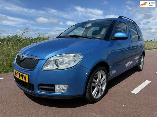 Blauw Gebruikt 2006 Skoda Roomster Comfort MPV | € 1.450 (Eerlijke prijs) - Afbeelding 1/4