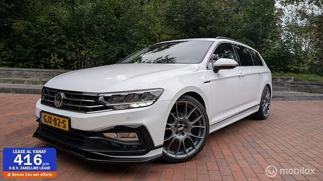 Wit Gebruikt 2020 VW Passat Business+ Stationwagen | € 25.249 (Eerlijke prijs) - Afbeelding 1/4