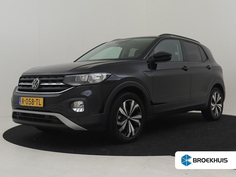 Zwart Gebruikt 2022 VW T-Cross Design SUV | € 23.900 (Eerlijke prijs) - Afbeelding 1/4