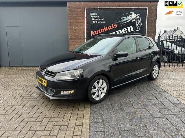Zwart Gebruikt 2011 VW Polo Highline Hatchback | € 5.950 (Eerlijke prijs) - Afbeelding 1/4