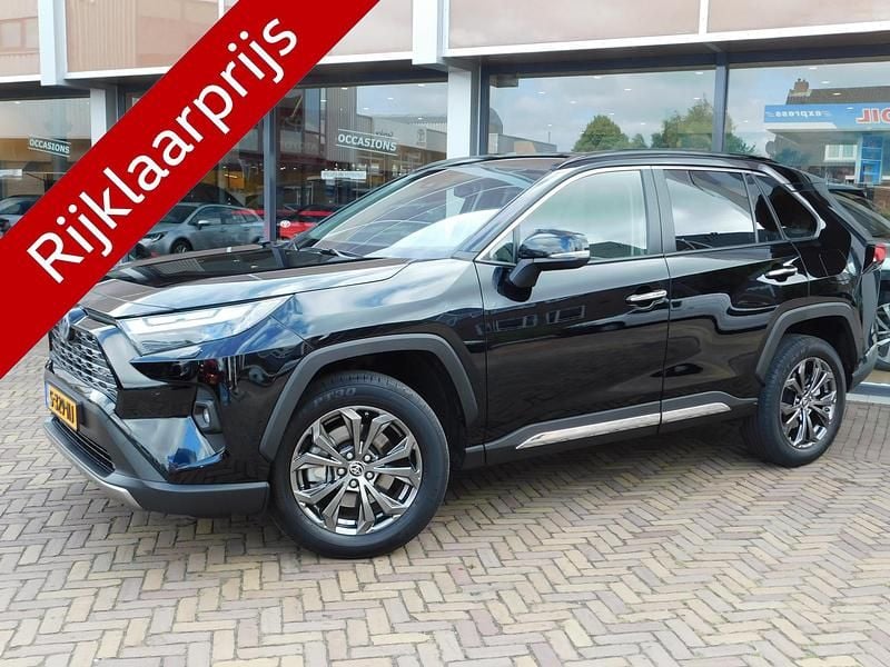 Zwart Gebruikt 2022 Toyota RAV4 Hybrid Executive SUV | € 42.250 (Eerlijke prijs) - Afbeelding 1/4