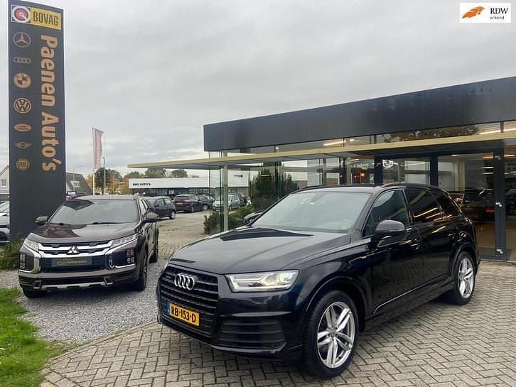 Zwart Occasion 2016 Audi Q7 Proline SUV | € 21.950 (Super prijs) - Afbeelding 1/4